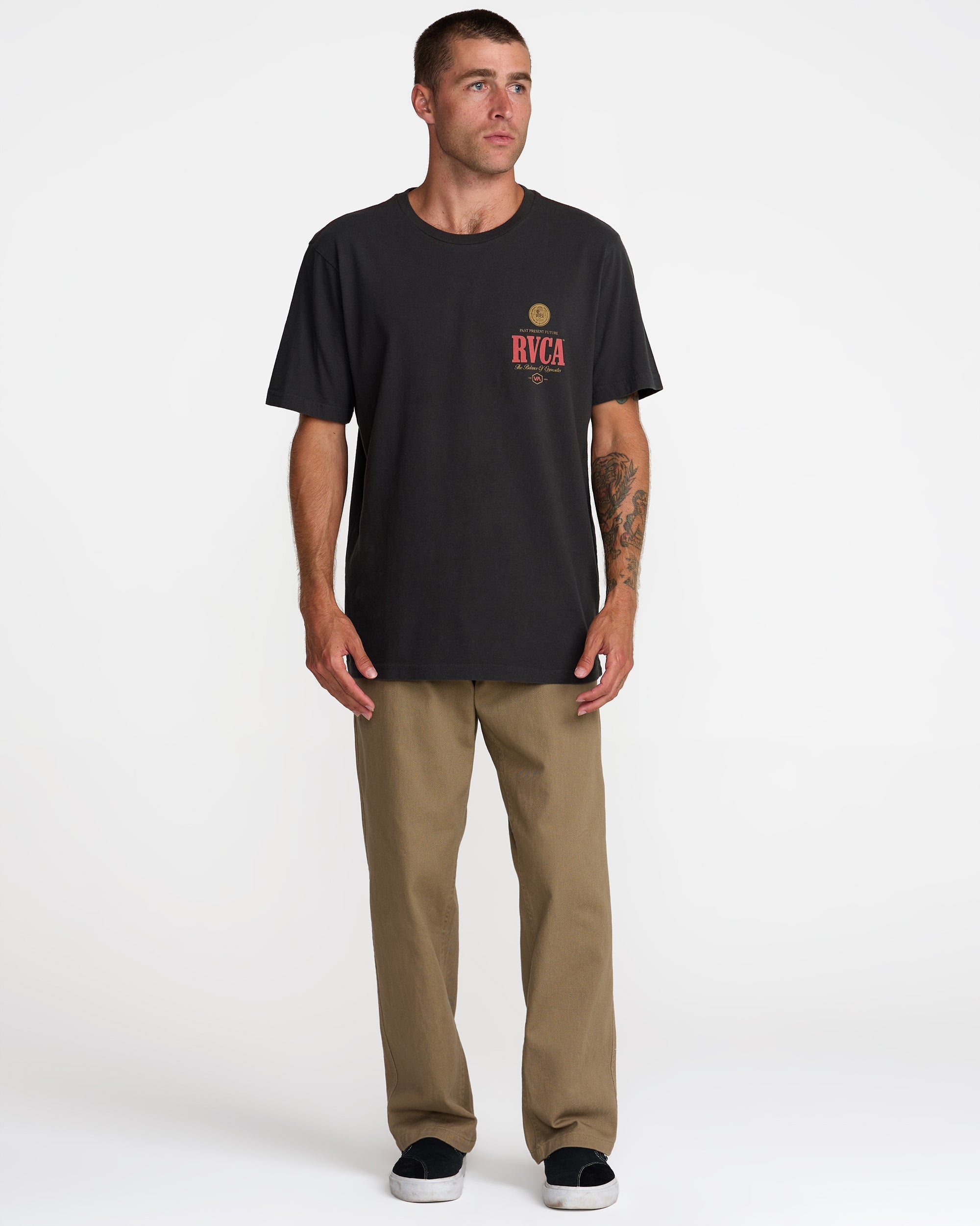 Philsner Short Sleeve Tee - Pirate Black