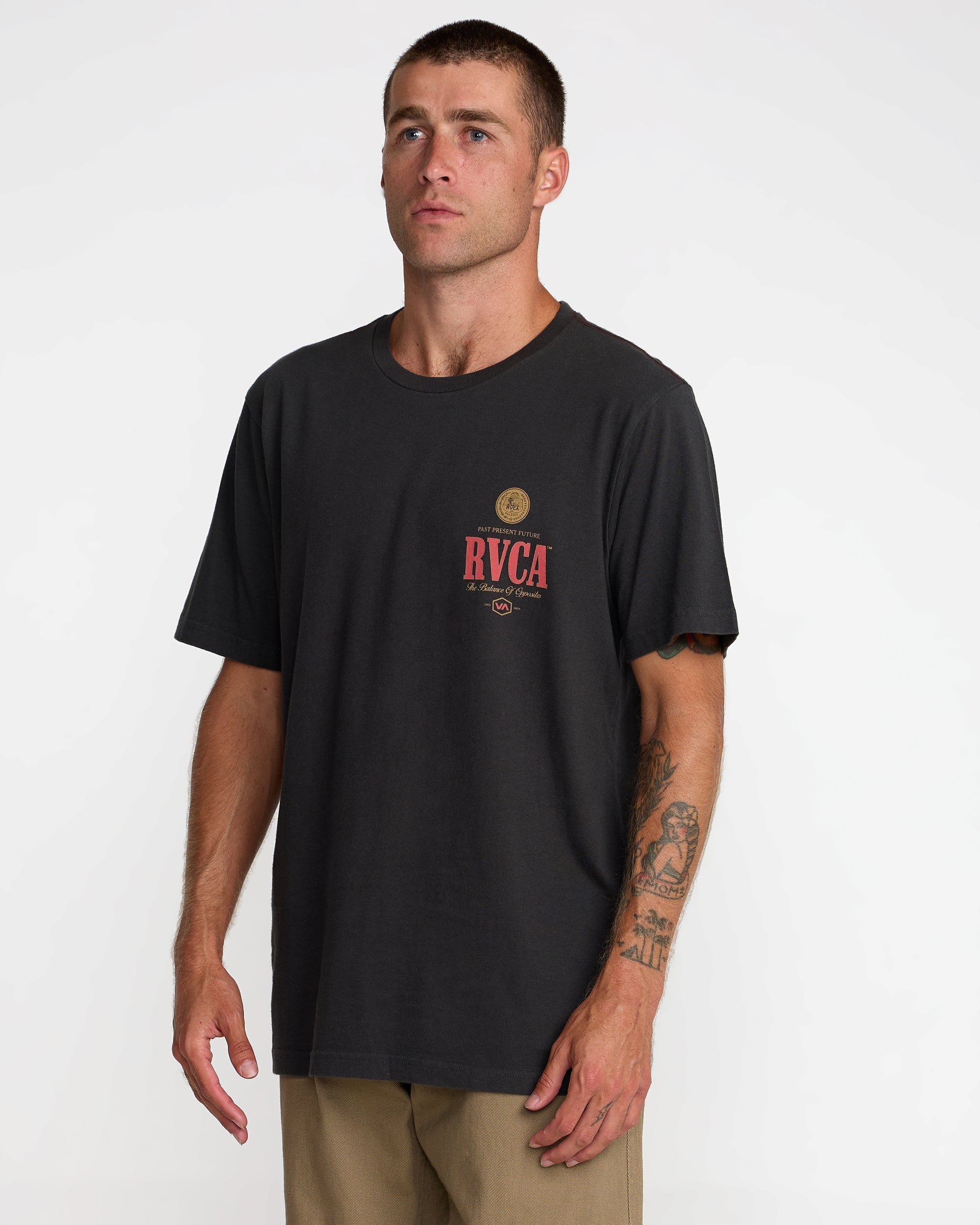 Philsner Short Sleeve Tee - Pirate Black