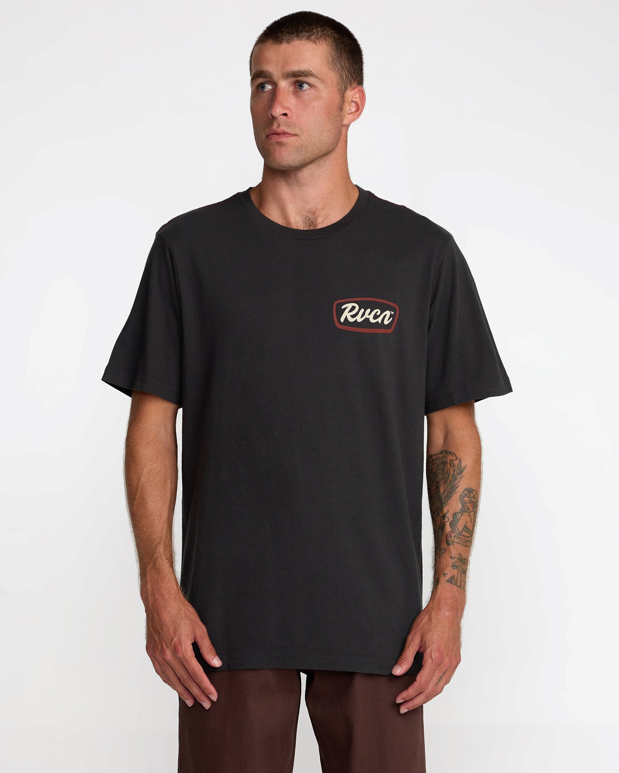 Sign Post Short Sleeve Tee - Pirate Black