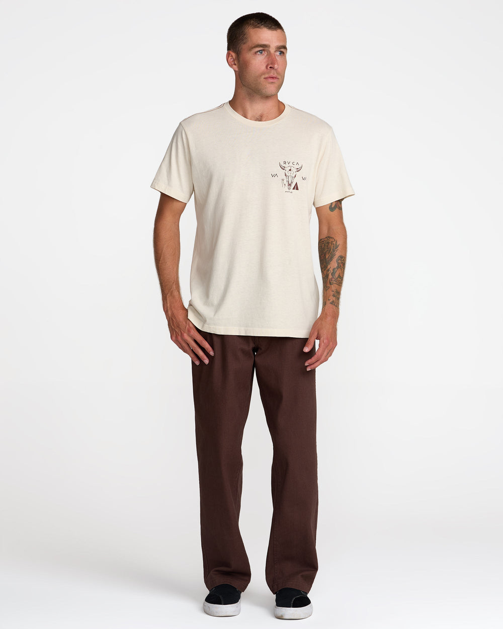 Matus Bison Short Sleeve Tee - Ceramic