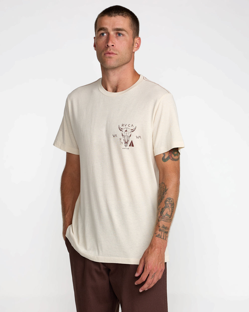 Matus Bison Short Sleeve Tee - Ceramic