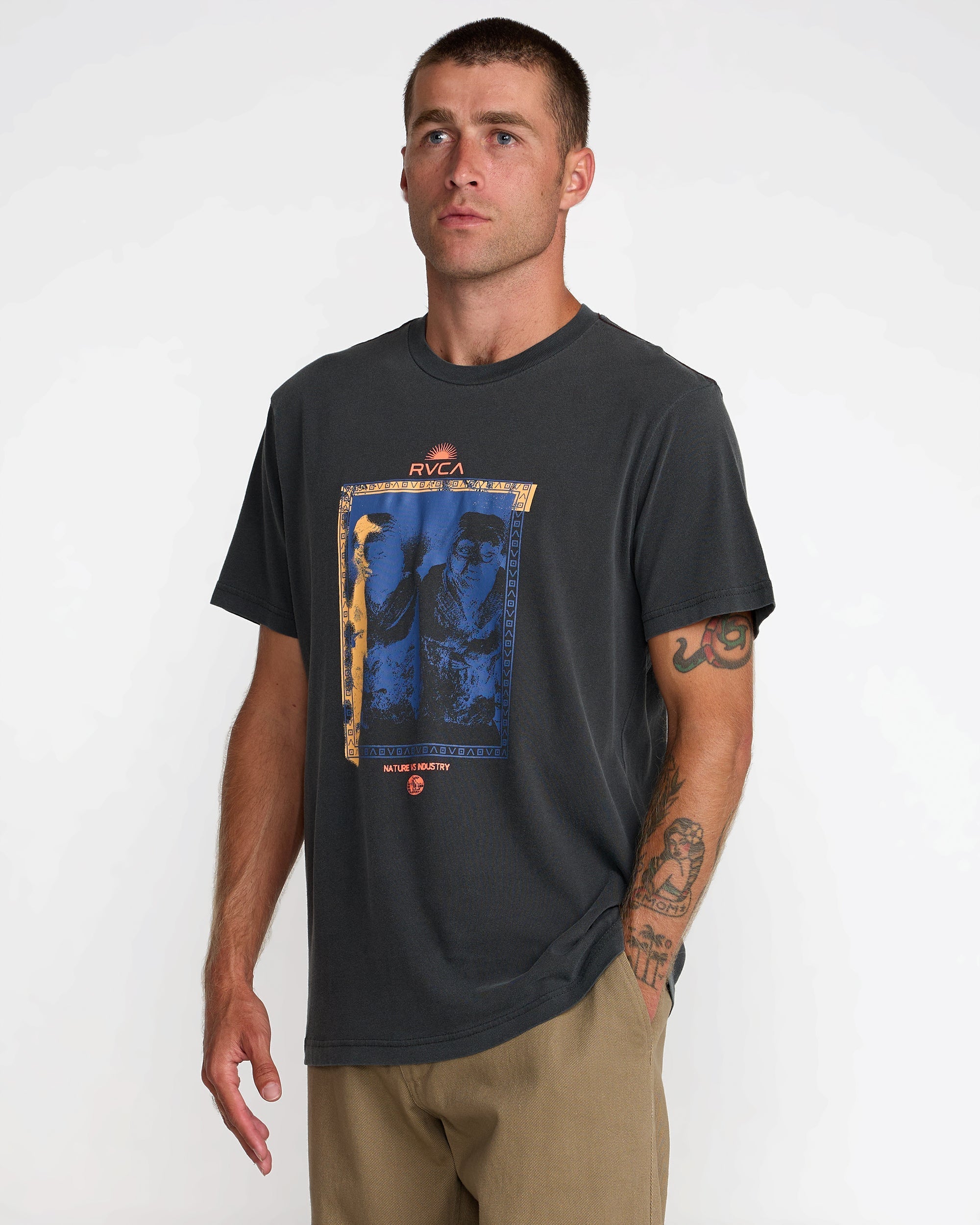 Relic Short Sleeve Tee - Pirate Black