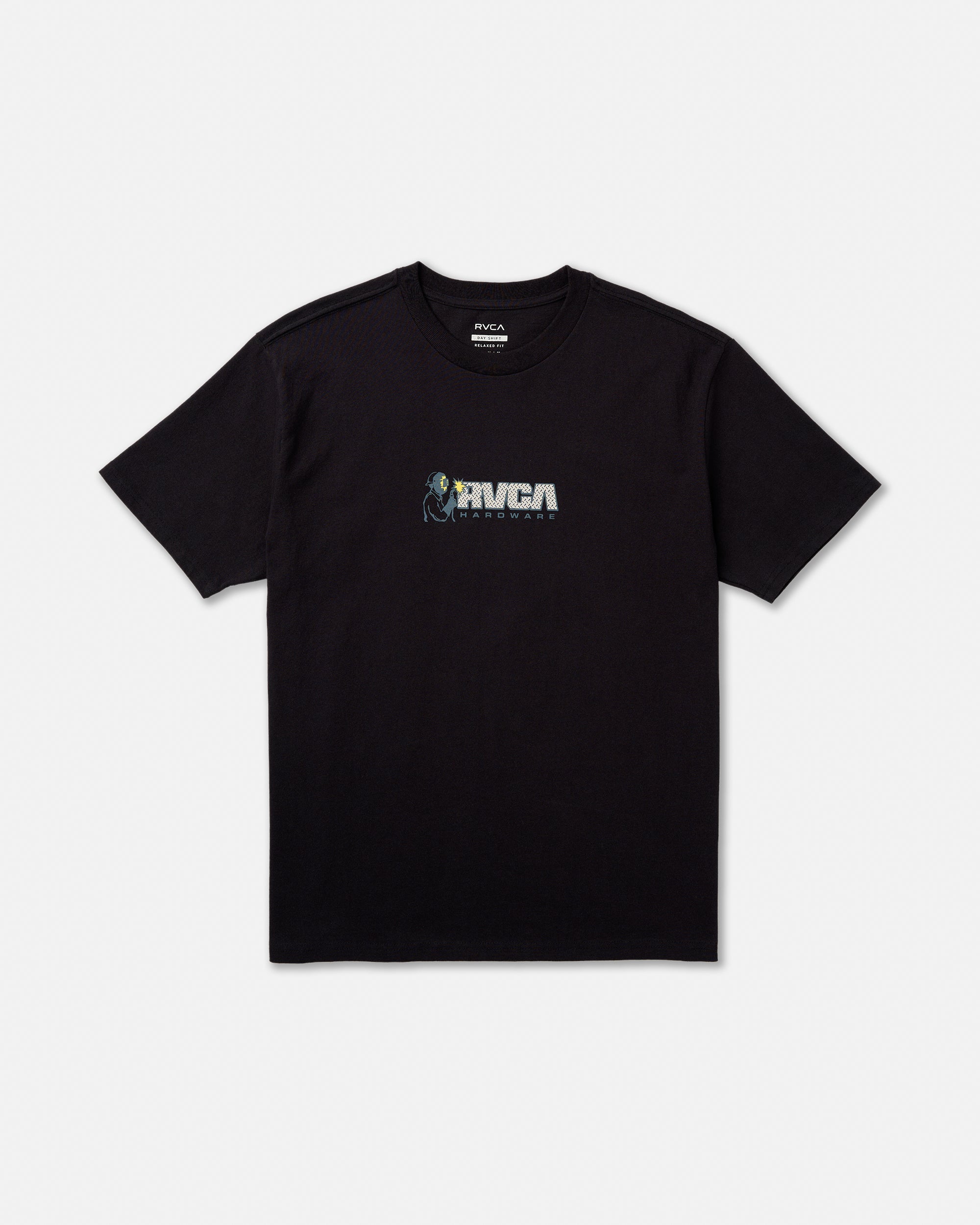 RVCA Hardware Short Sleeve Tee - Black