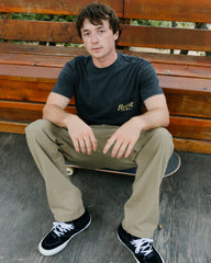 RVCA Shock Pocket Short Sleeve Tee - Black