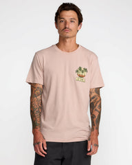 Aloha State Short Sleeve Tee - Pale Mauve