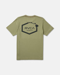 Island Hex Short Sleeve Tee - Ranger Green