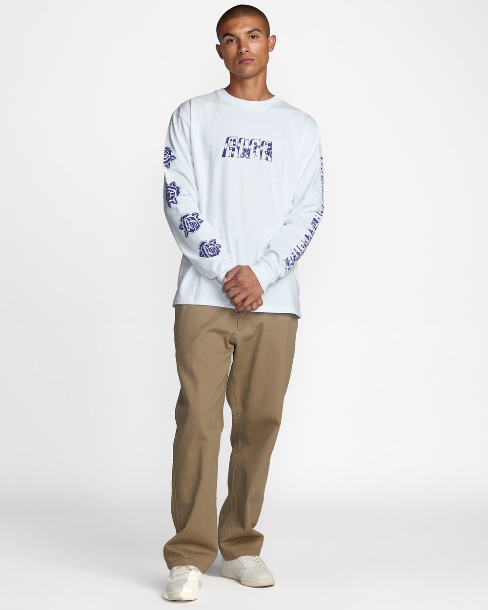 Barbarosa Long Sleeve Tee - White