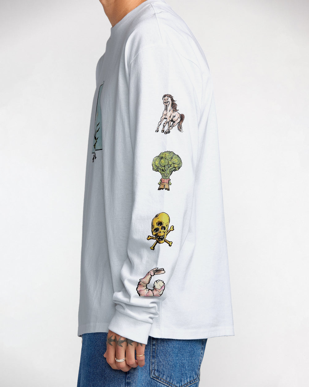 KSL Long Sleeve Tee - White