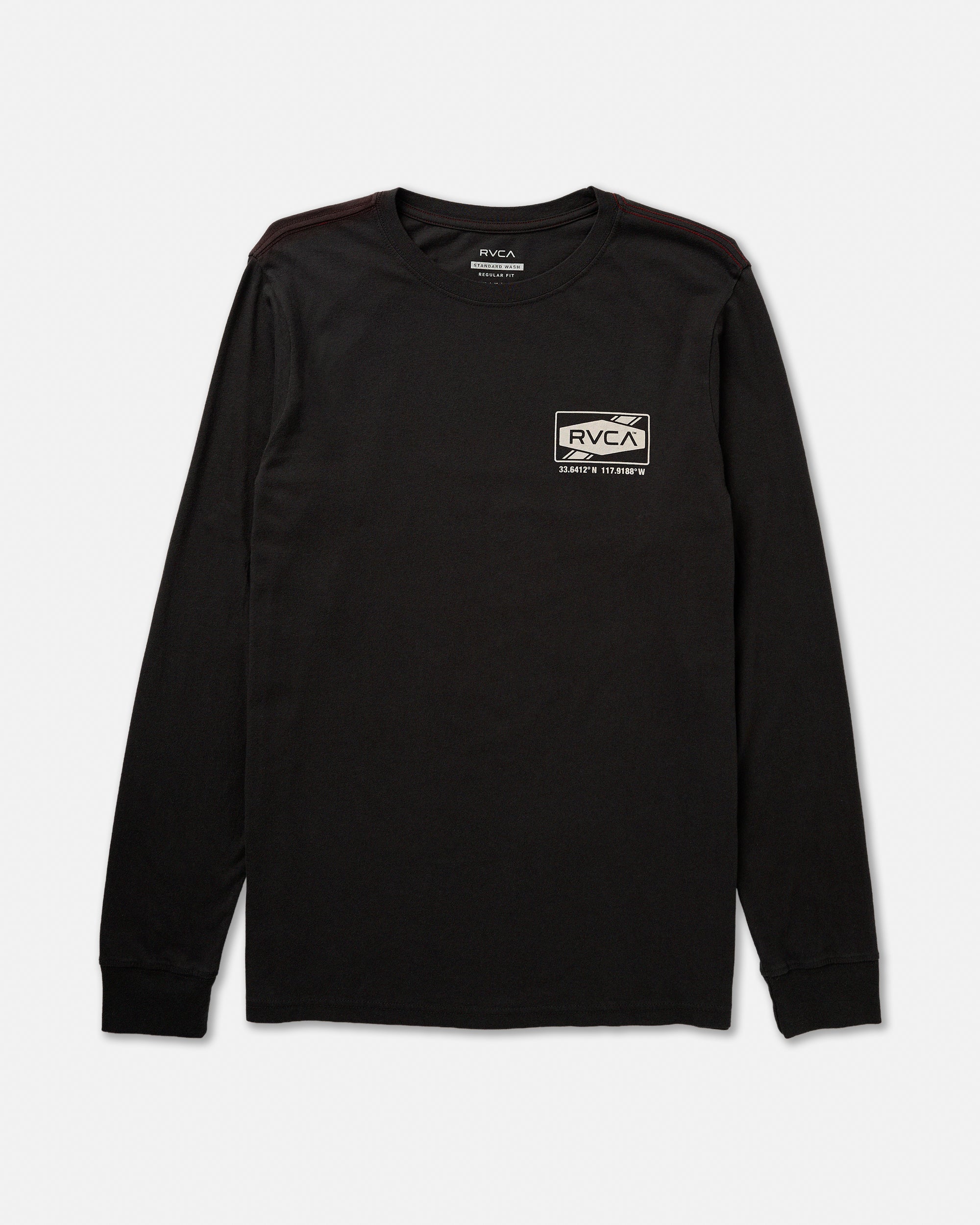 Deep Dive Long Sleeve Tee - Pirate Black