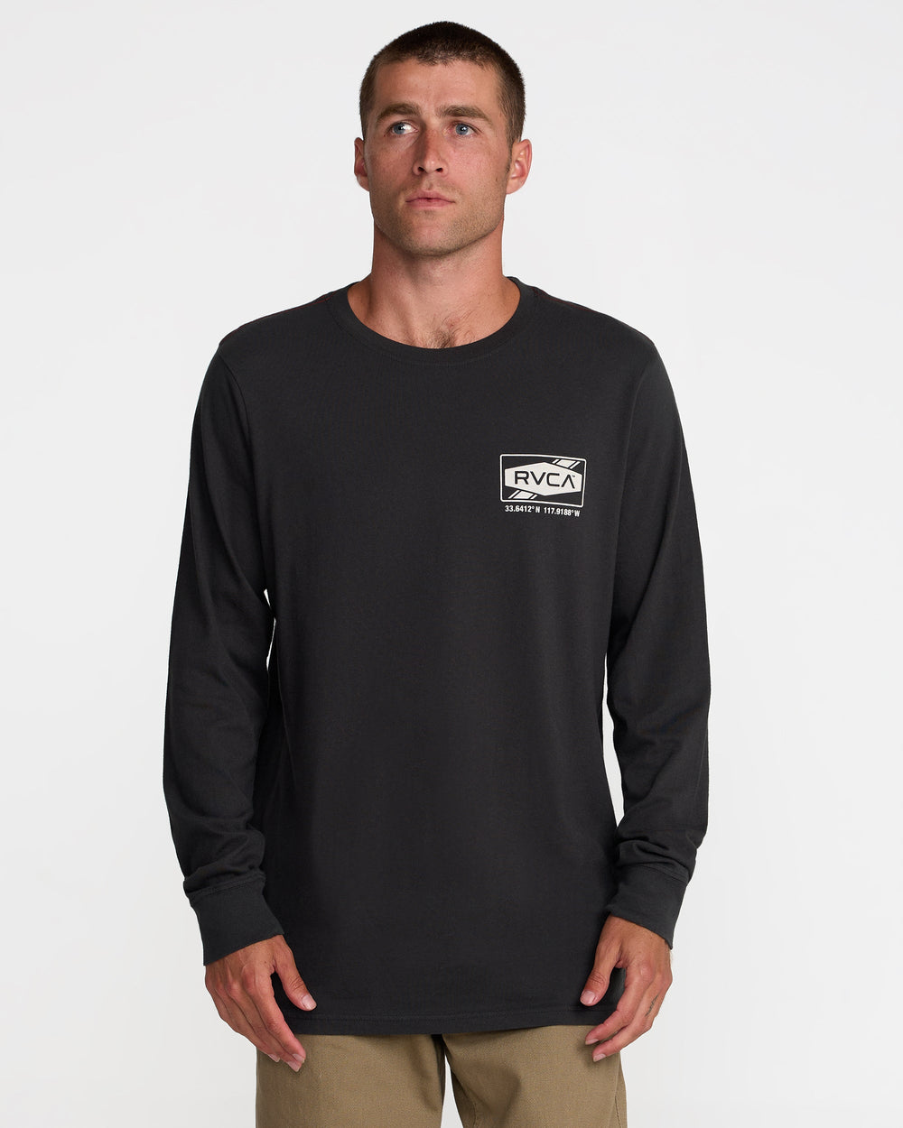 Deep Dive Long Sleeve Tee - Pirate Black