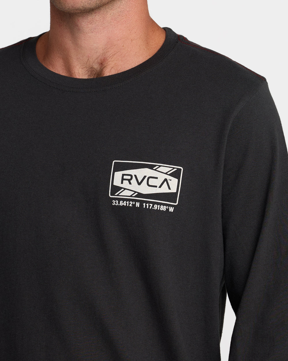 Deep Dive Long Sleeve Tee - Pirate Black
