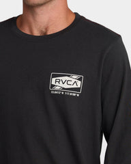 Deep Dive Long Sleeve Tee - Pirate Black