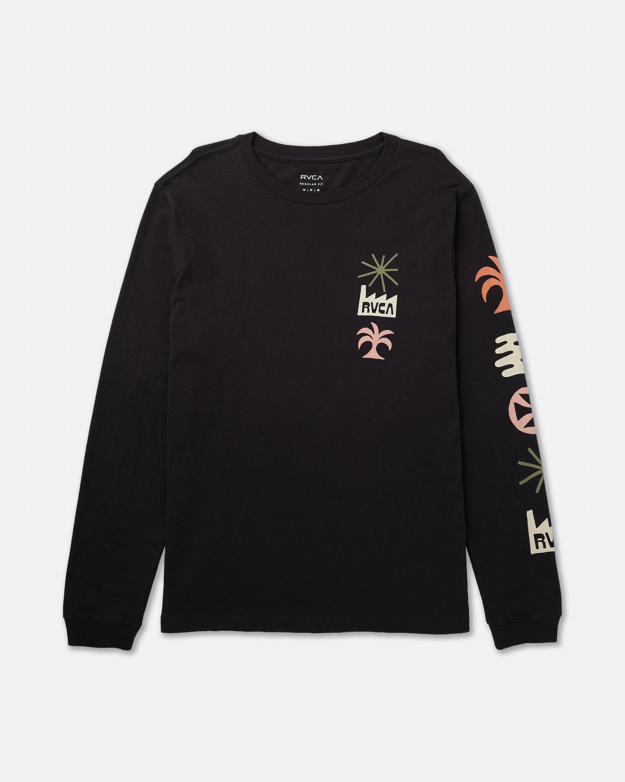 Mirage Long Sleeve Tee - Black
