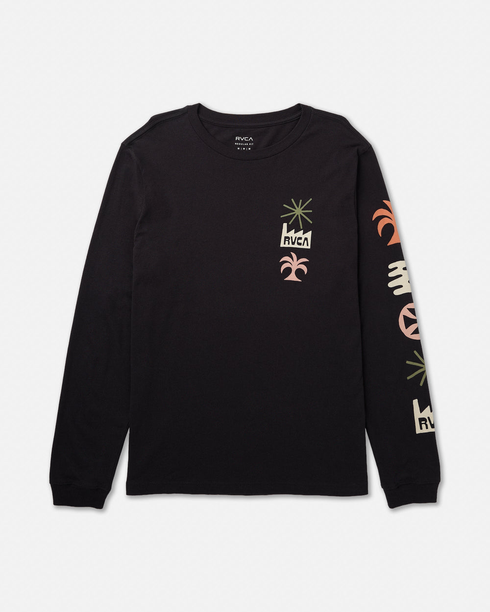 Mirage Long Sleeve Tee - Black