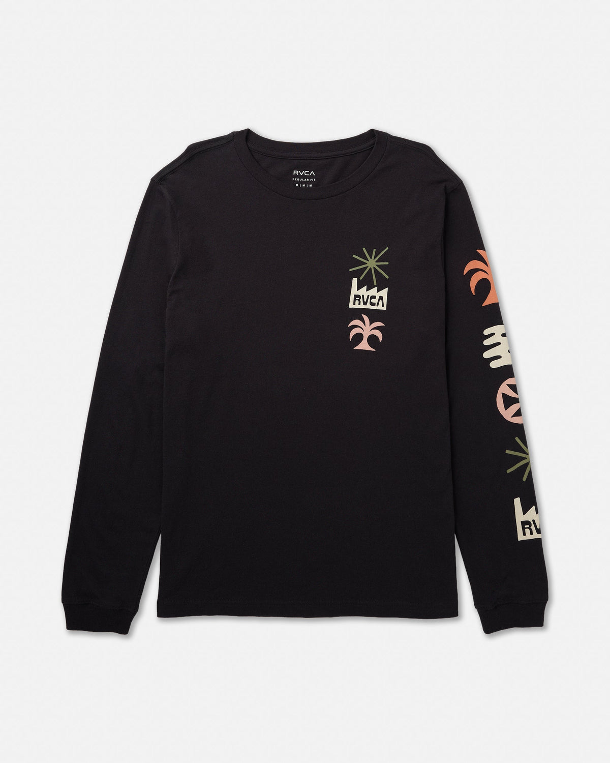 Mirage Long Sleeve Tee - Black