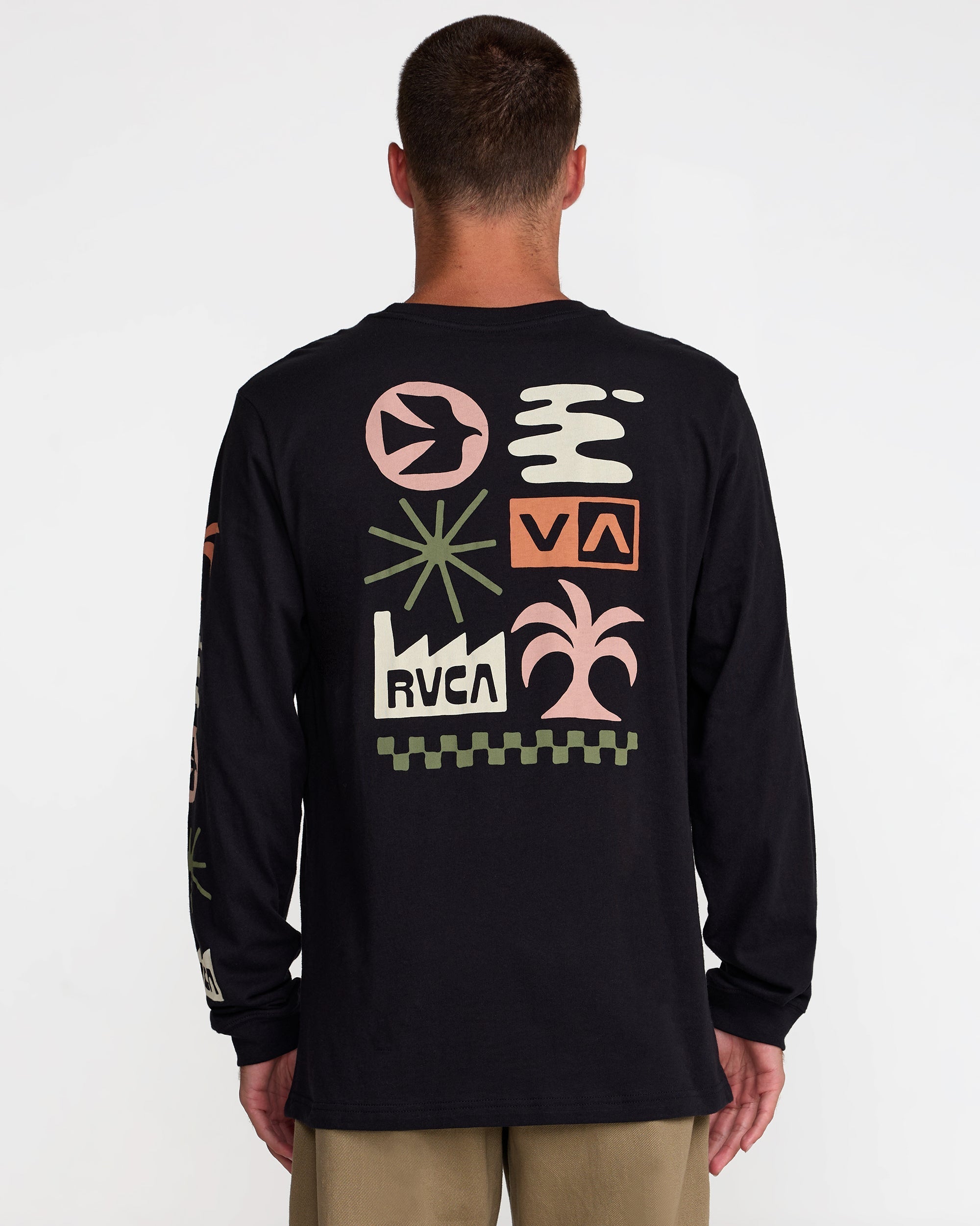 Mirage Long Sleeve Tee - Black