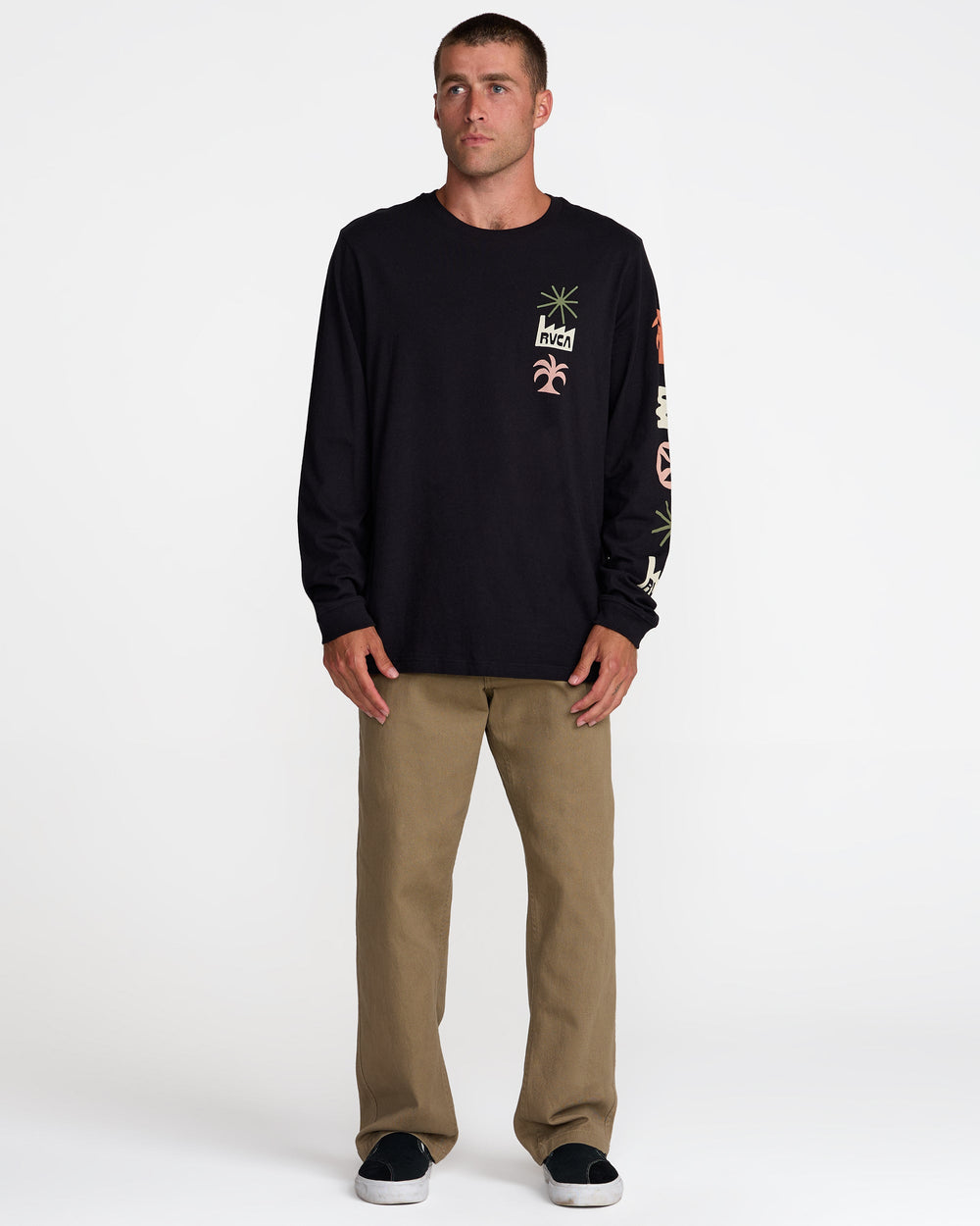 Mirage Long Sleeve Tee - Black
