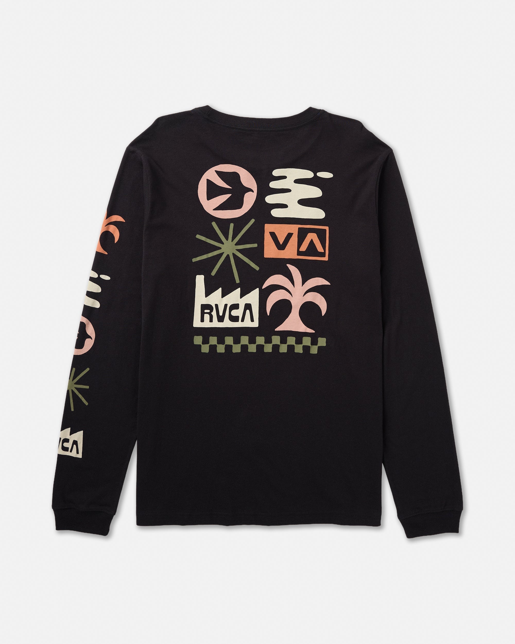 Mirage Long Sleeve Tee - Black