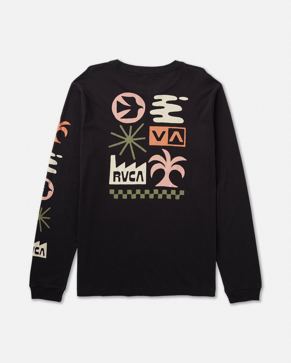Mirage Long Sleeve Tee - Black