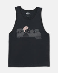 Balance Horizon Tank Top - Pirate Black