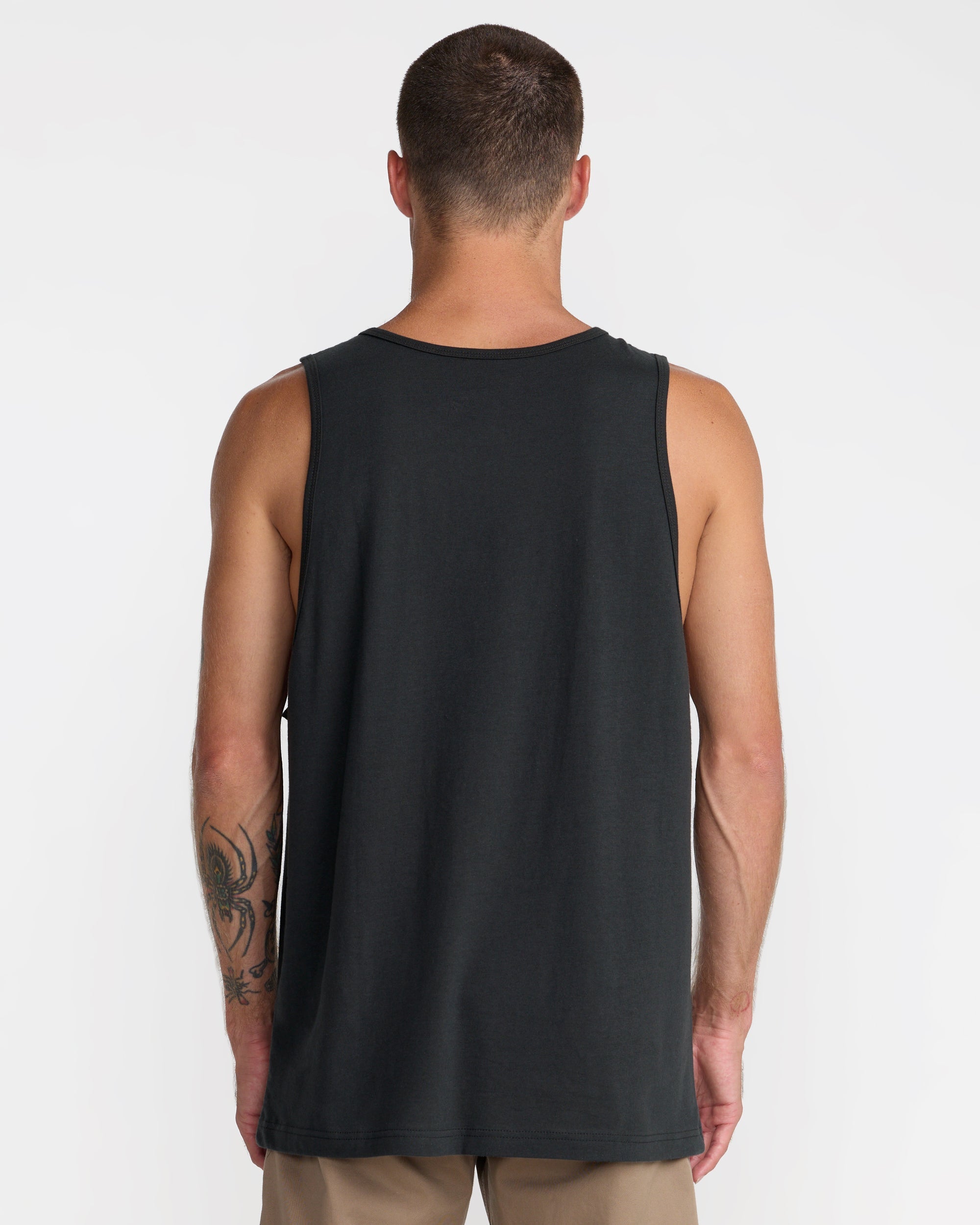 Balance Horizon Tank Top - Pirate Black