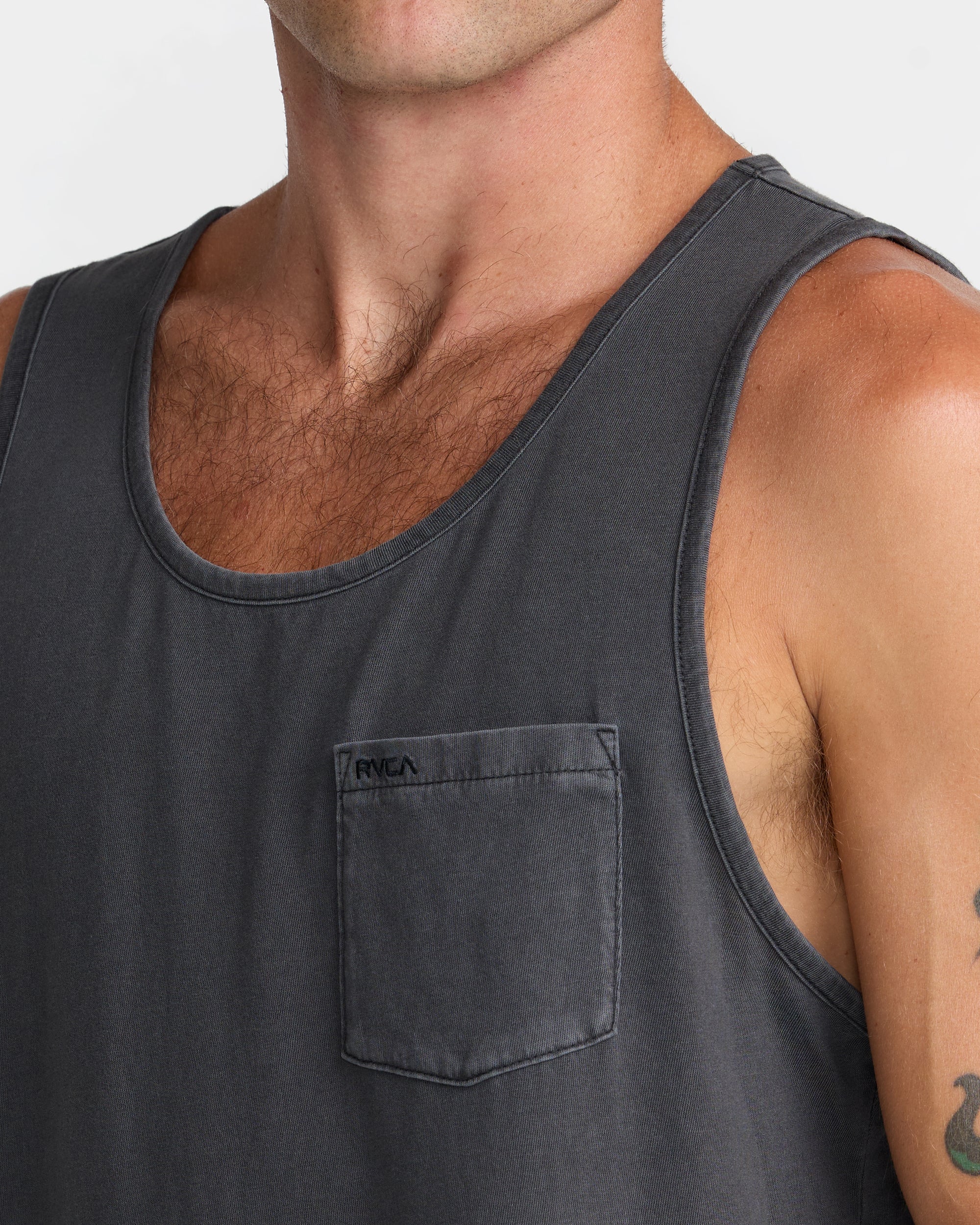 PTC 2 Pigment Tank Top - Pirate Black