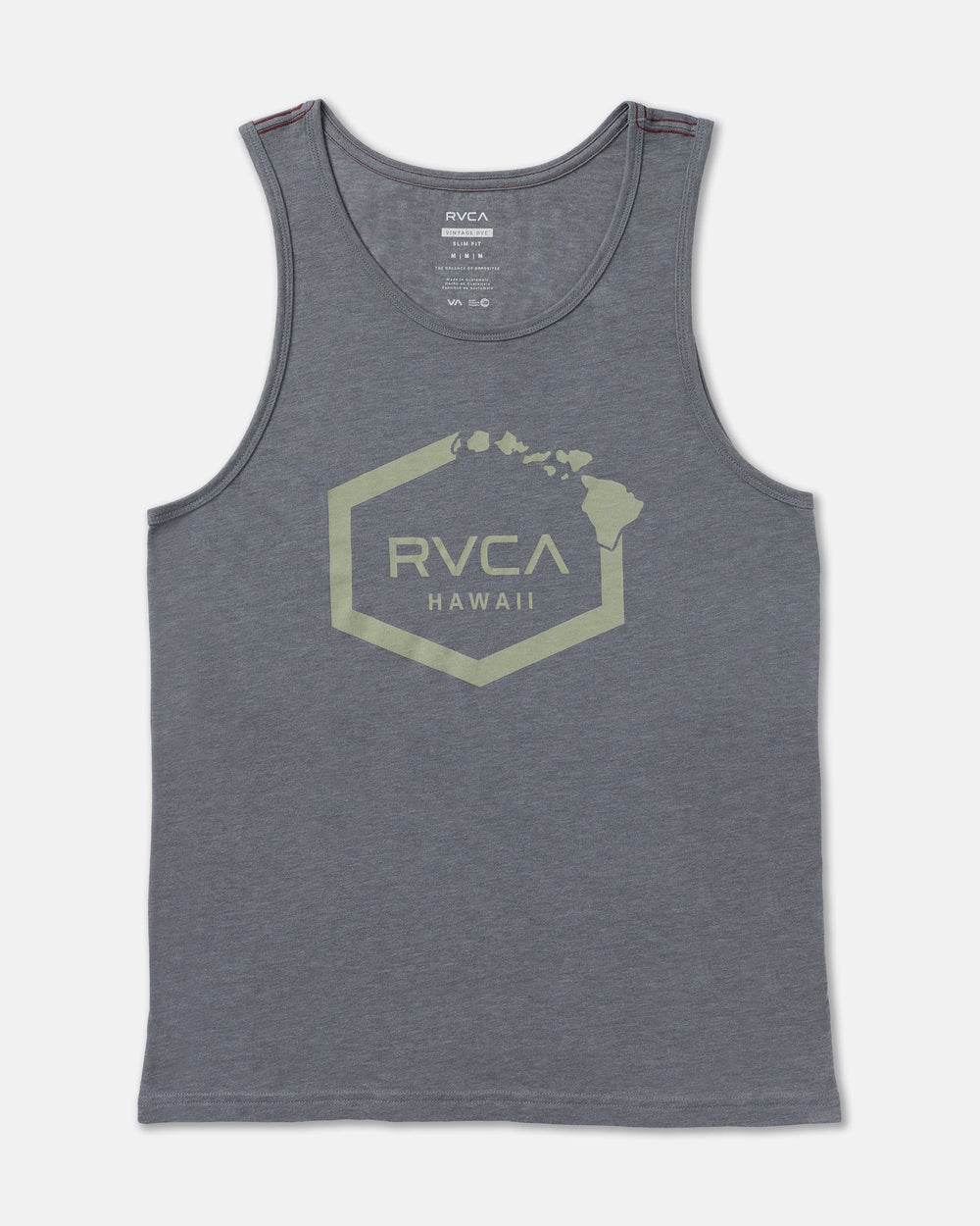 Island Hex Tank Top - Smoke