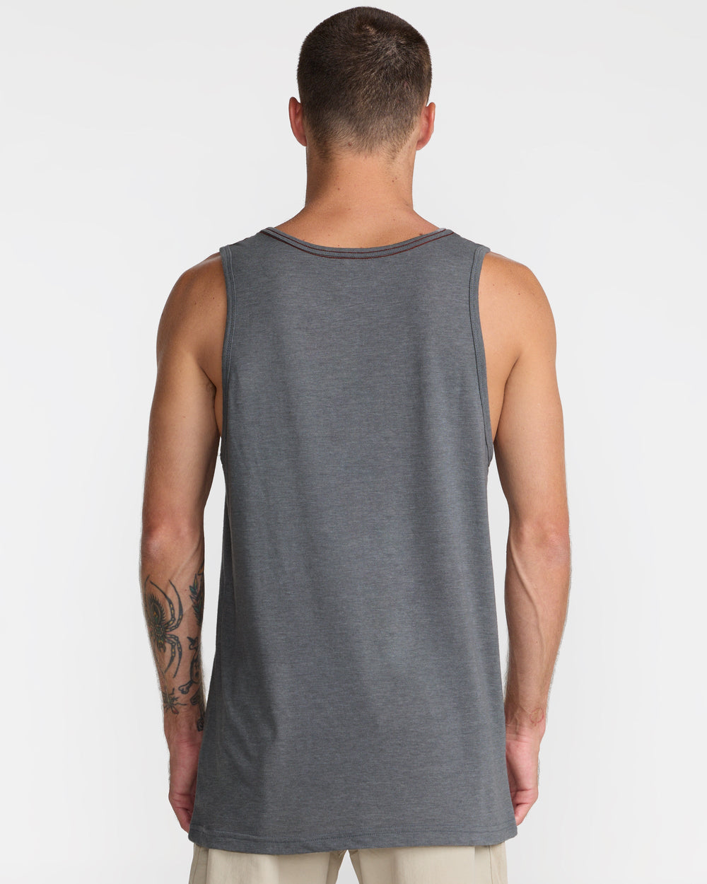 Island Hex Tank Top - Smoke