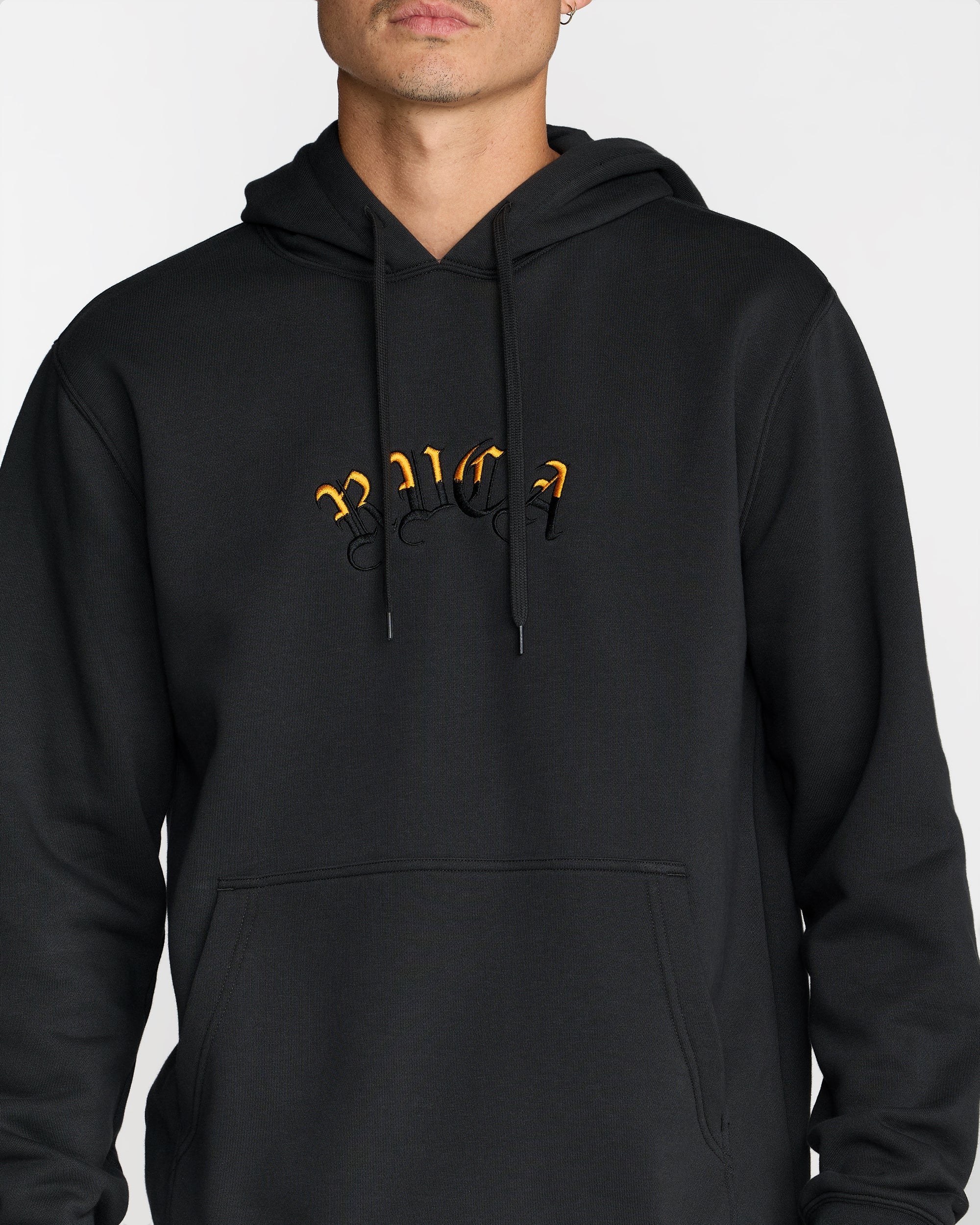 Olde Rvca Hoodie - Pirate Black
