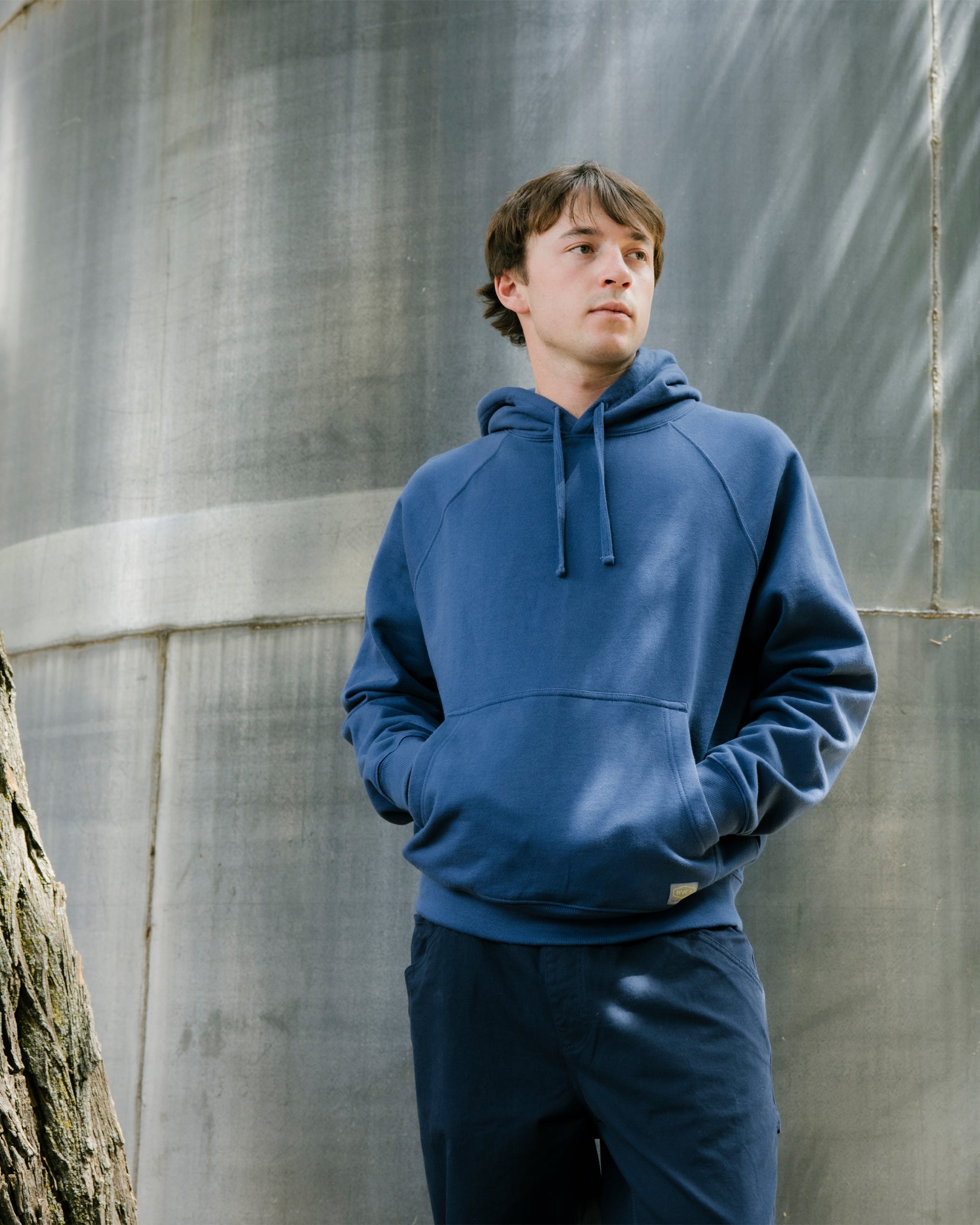 Dayshift Hoodie - Dark Denim