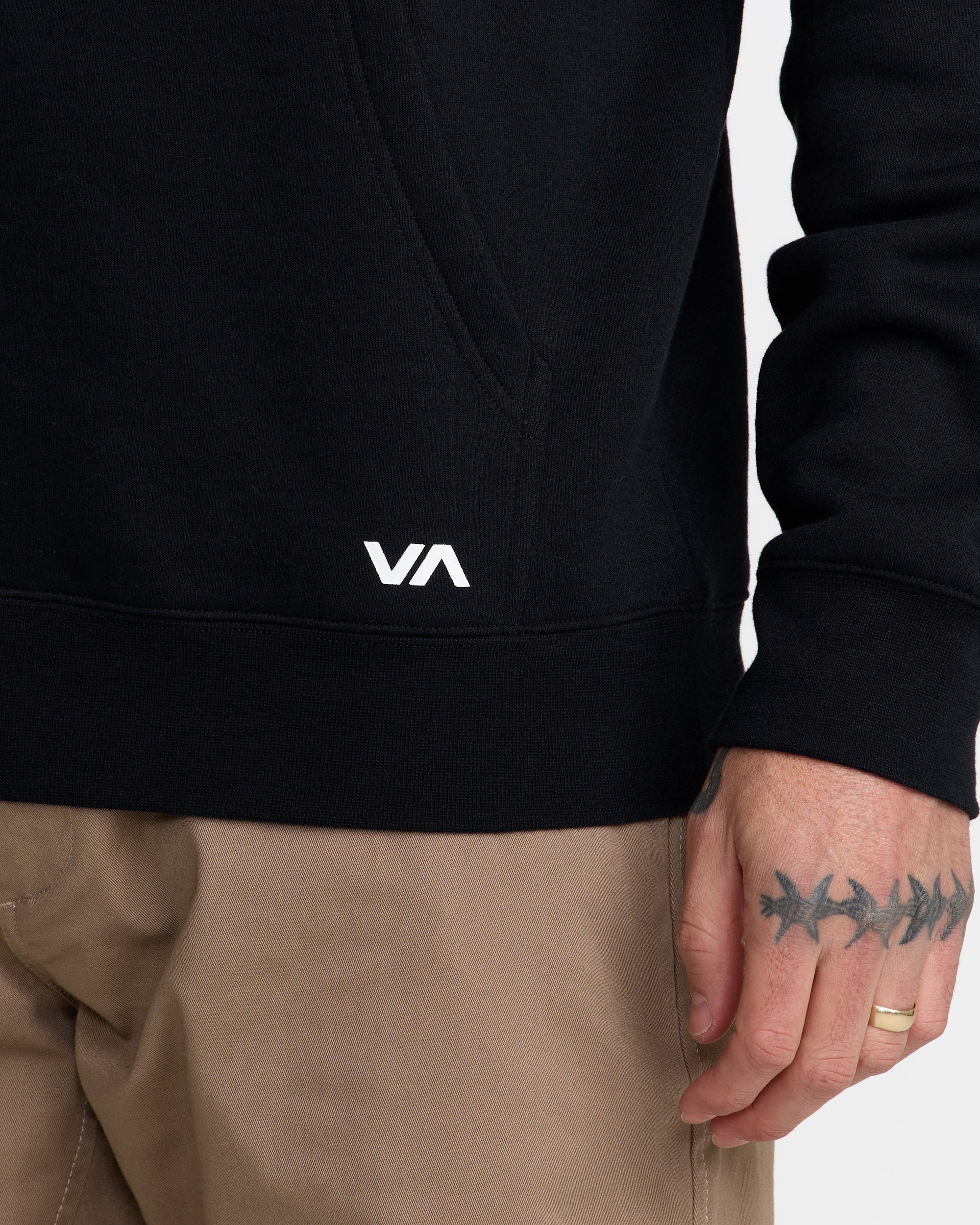Big RVCA Hoodie - Black