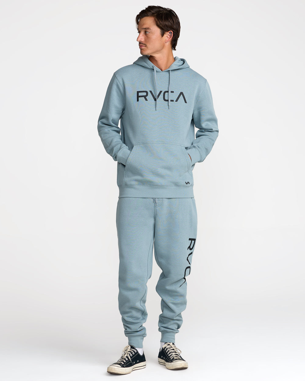 Big RVCA Hoodie - Lead