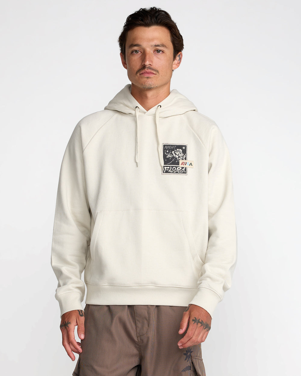 Mel G Flora Hoodie - Silver Bleach