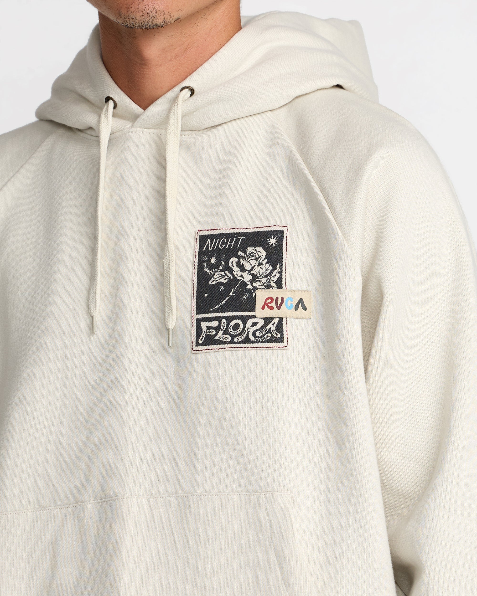Mel G Flora Hoodie - Silver Bleach