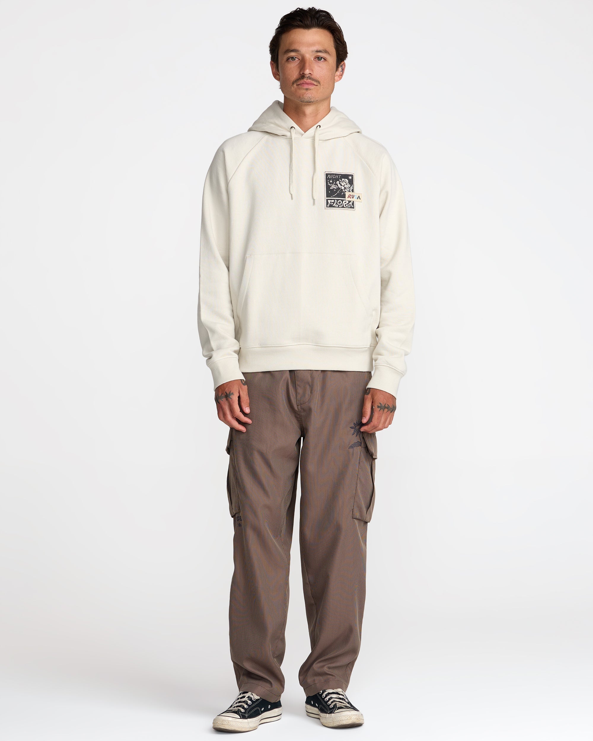 Mel G Flora Hoodie - Silver Bleach