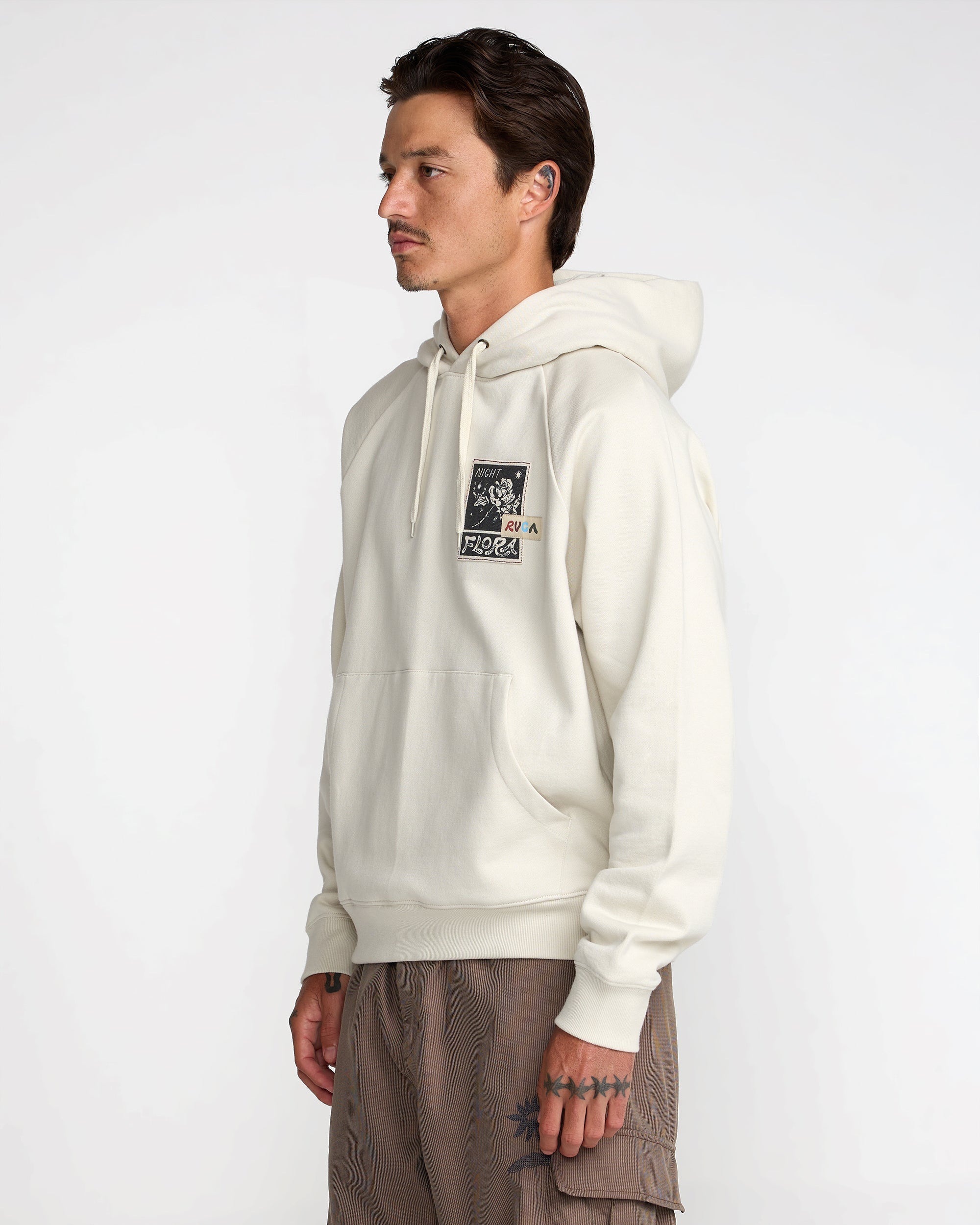 Mel G Flora Hoodie - Silver Bleach