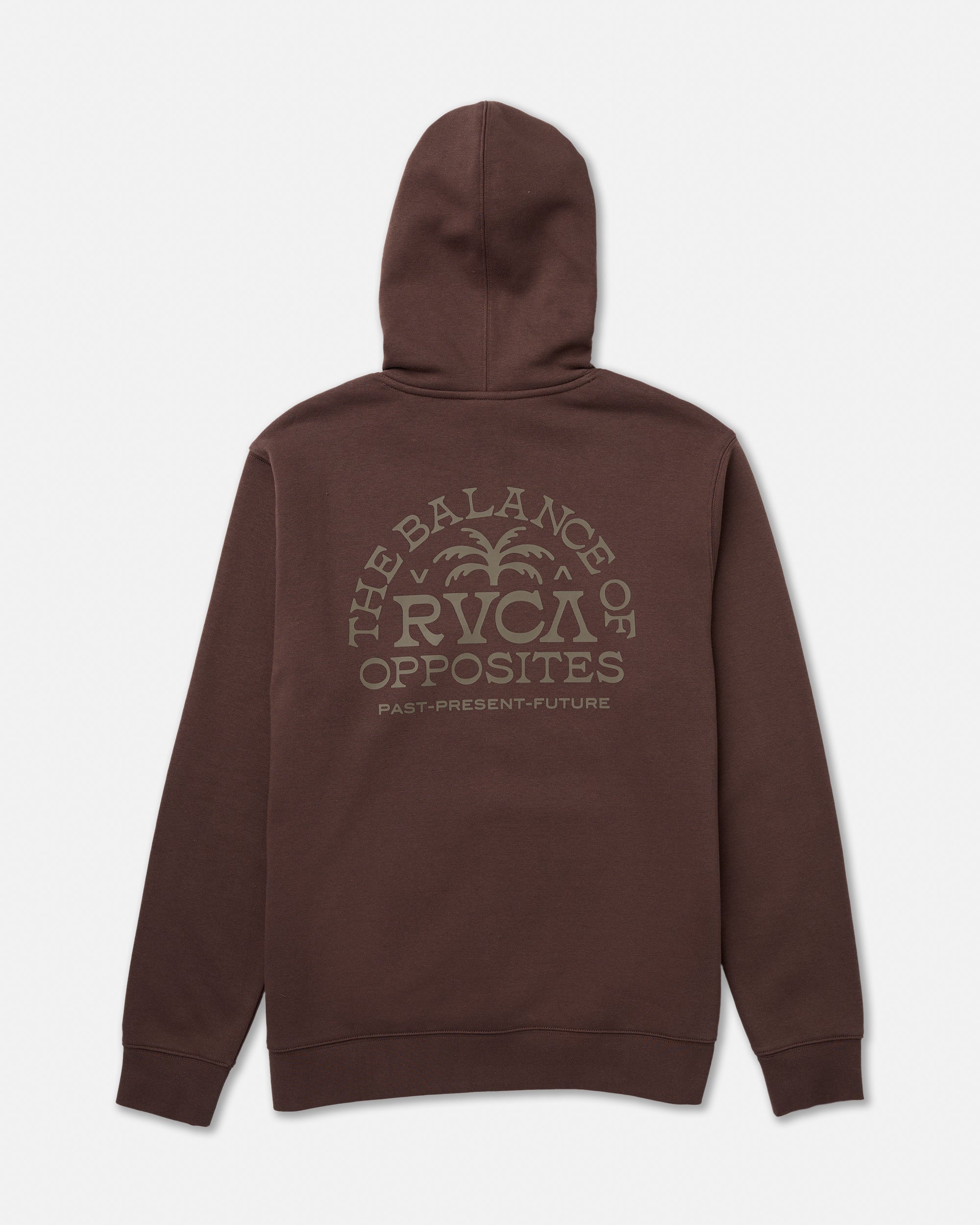Palm Serif Hoodie - Mocha