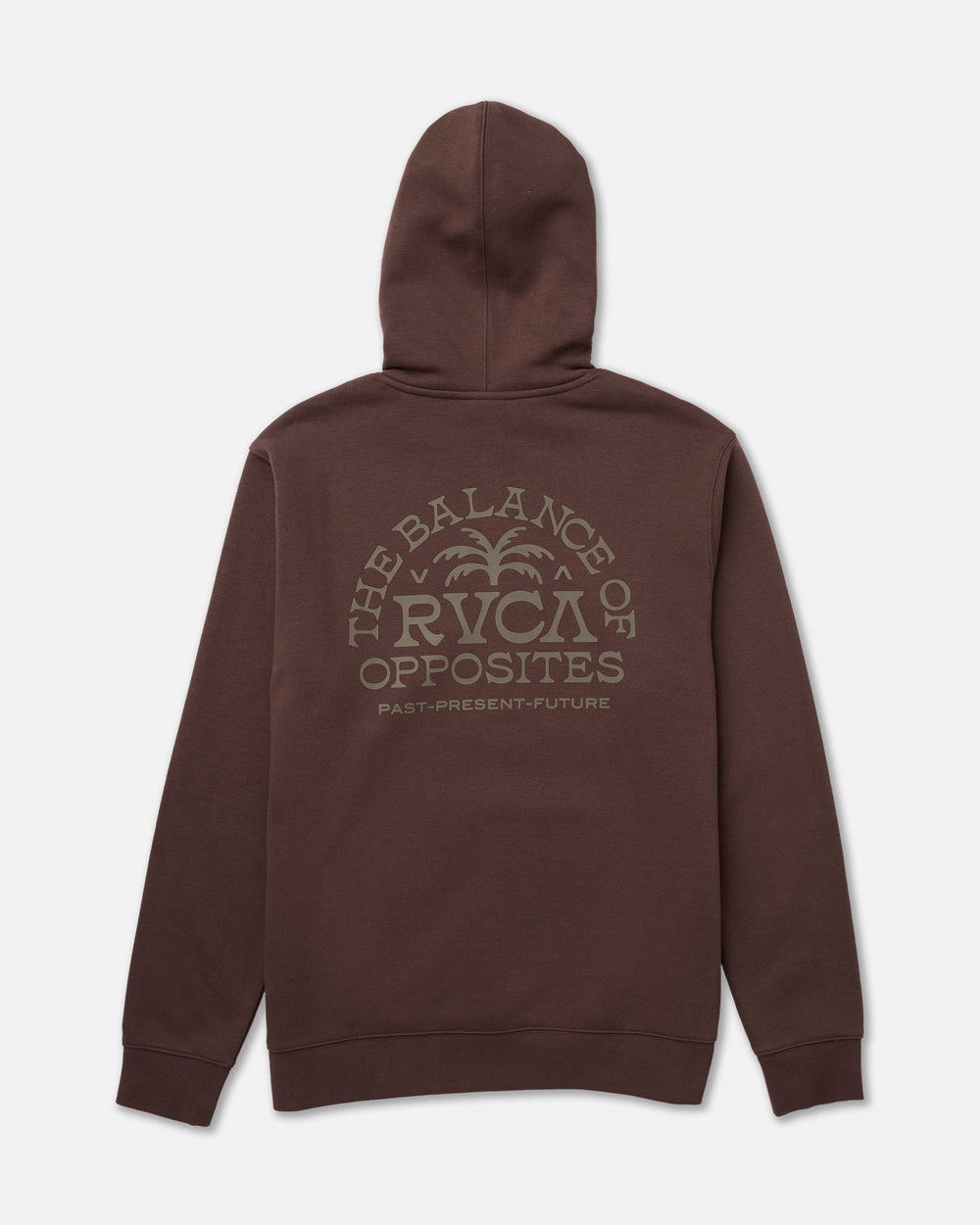 Palm Serif Hoodie - Mocha