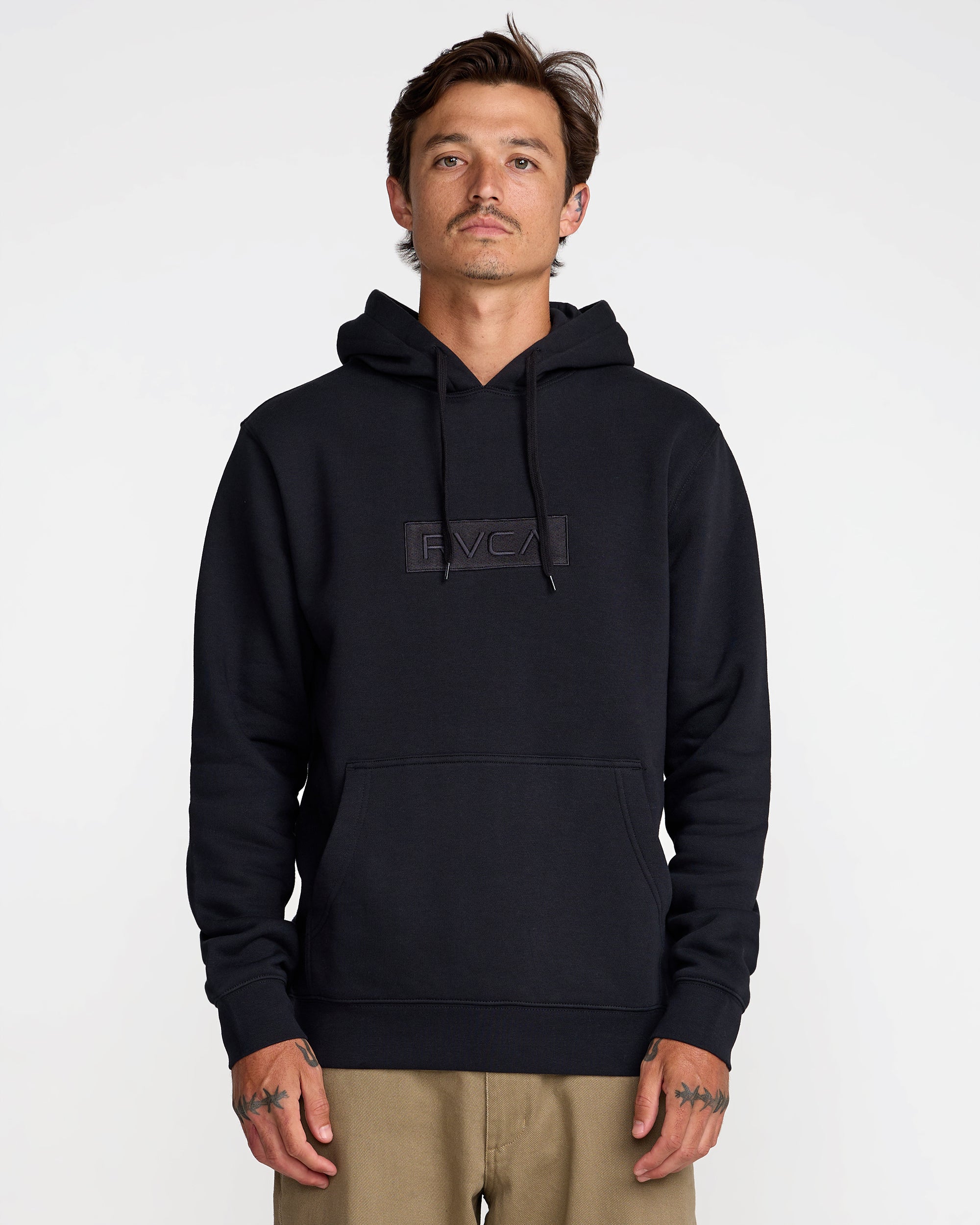 Box RVCA Hoodie - Black