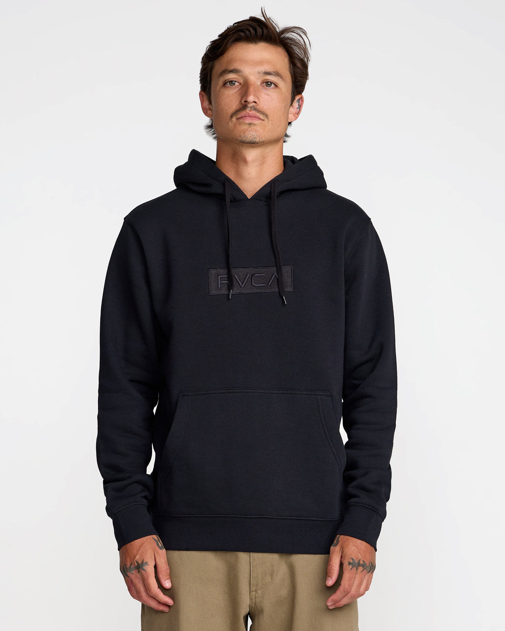 Box RVCA Hoodie - Black
