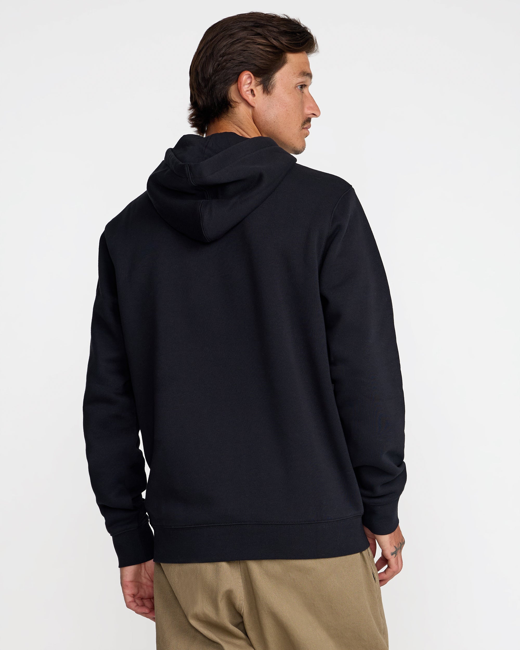 Box RVCA Hoodie - Black