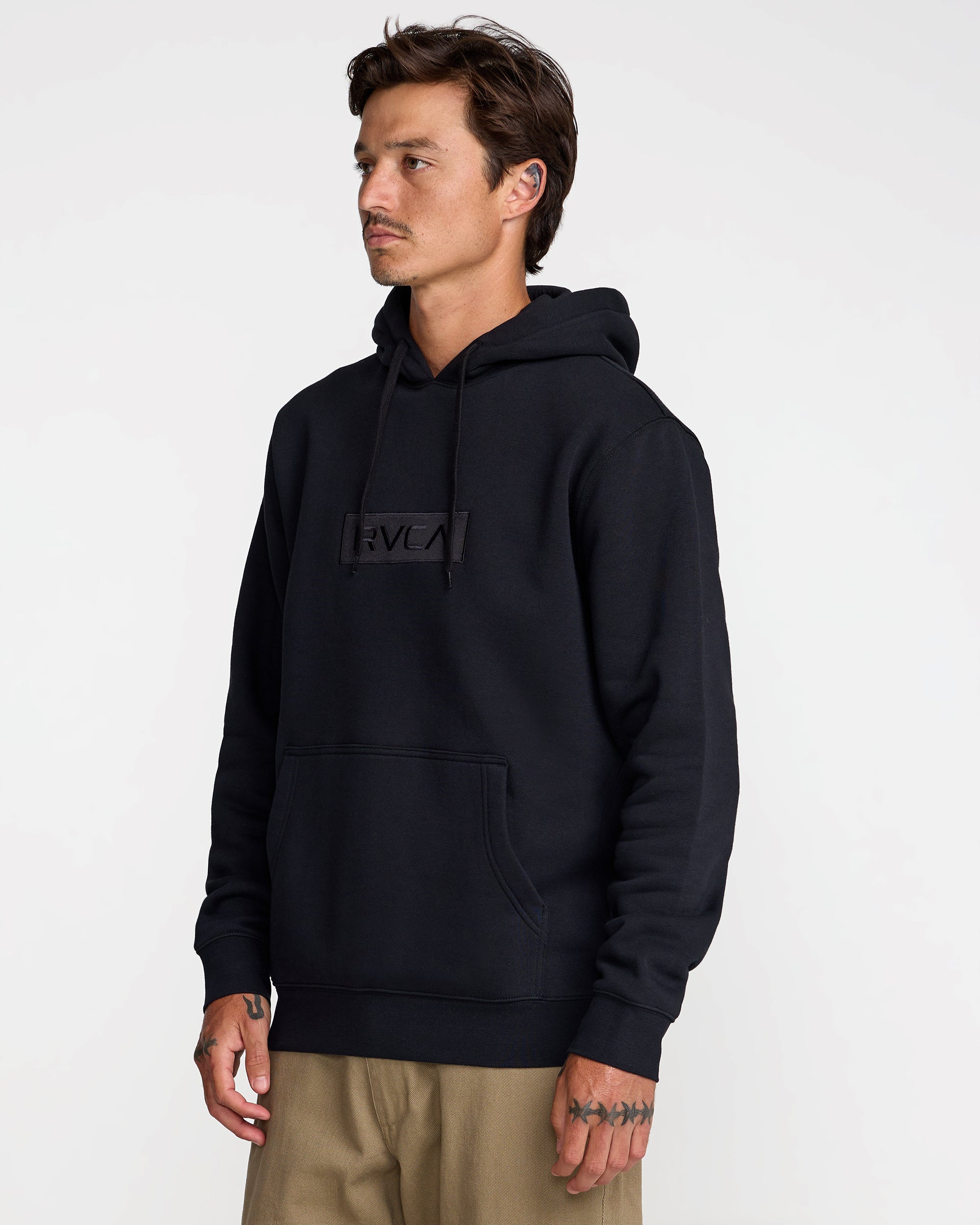 Box RVCA Hoodie - Black