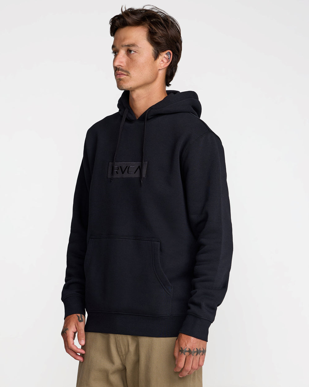 Box RVCA Hoodie - Black