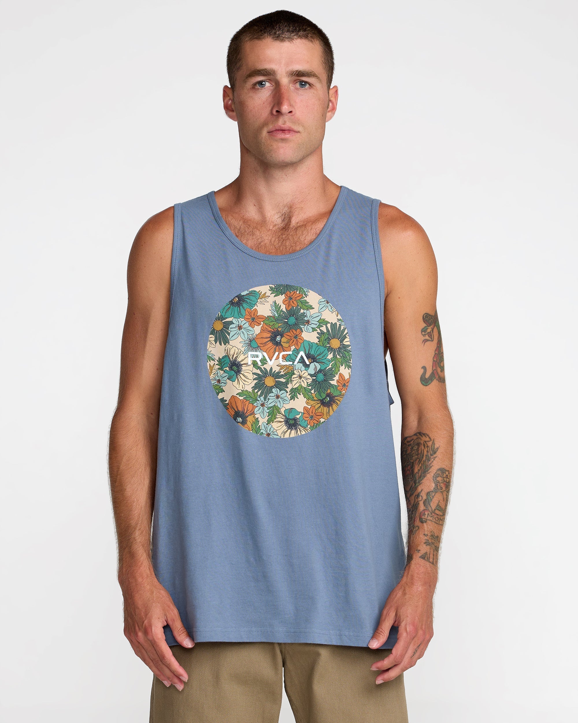 Motors Tank - Vintage Navy