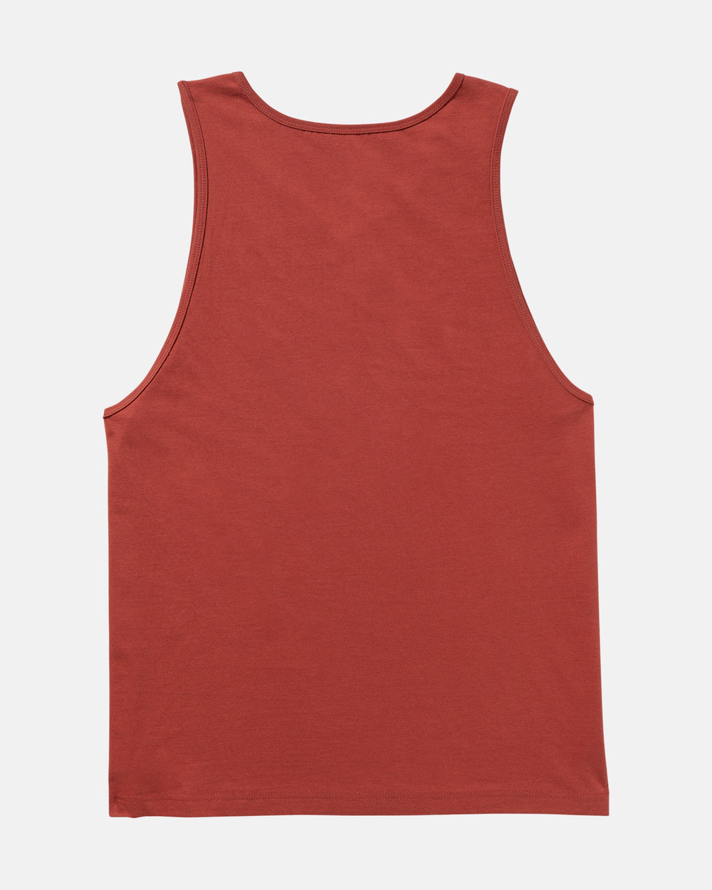 Frond Script Tank - Dusty Red