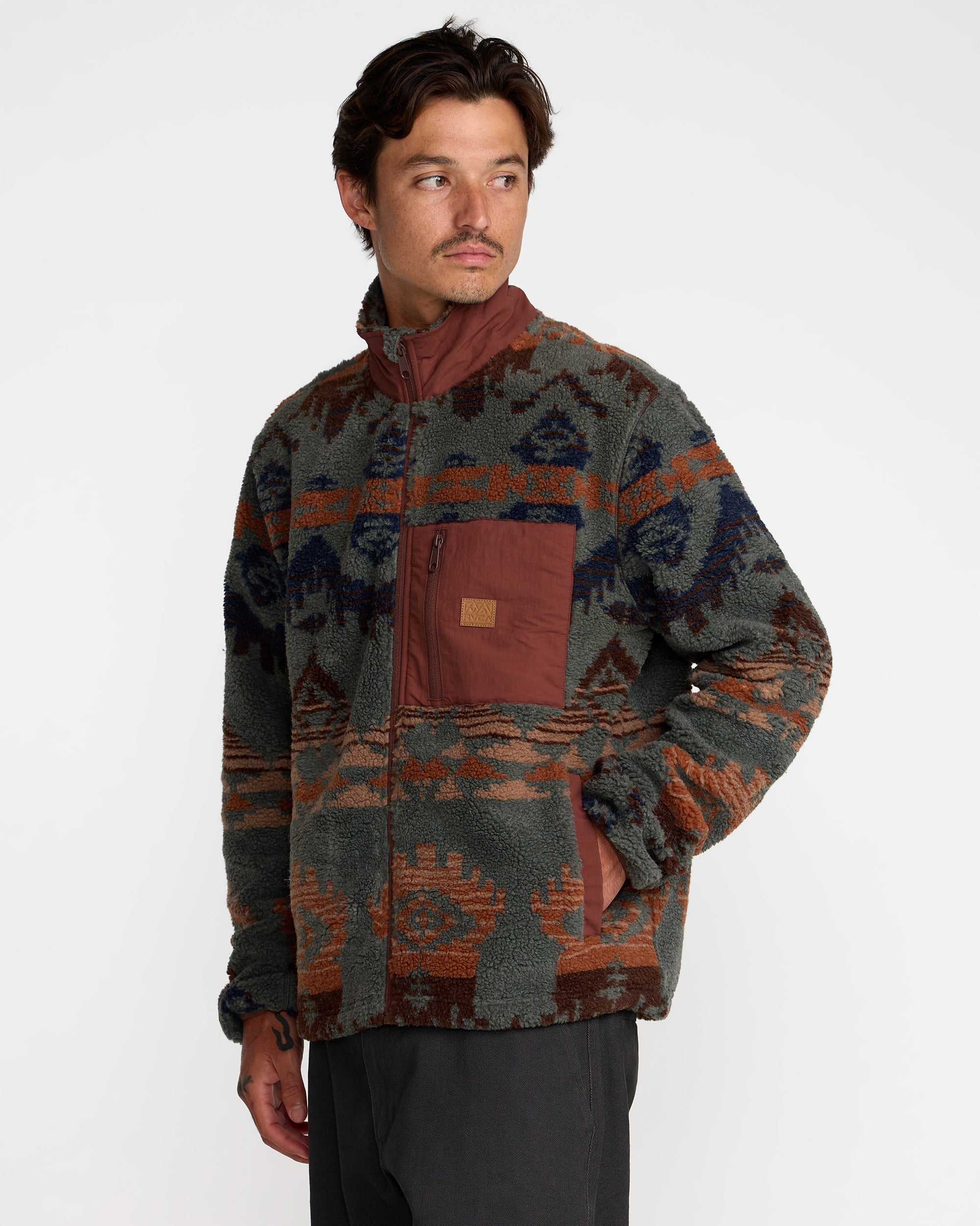 Jacumba Sherpa Zip - Multi