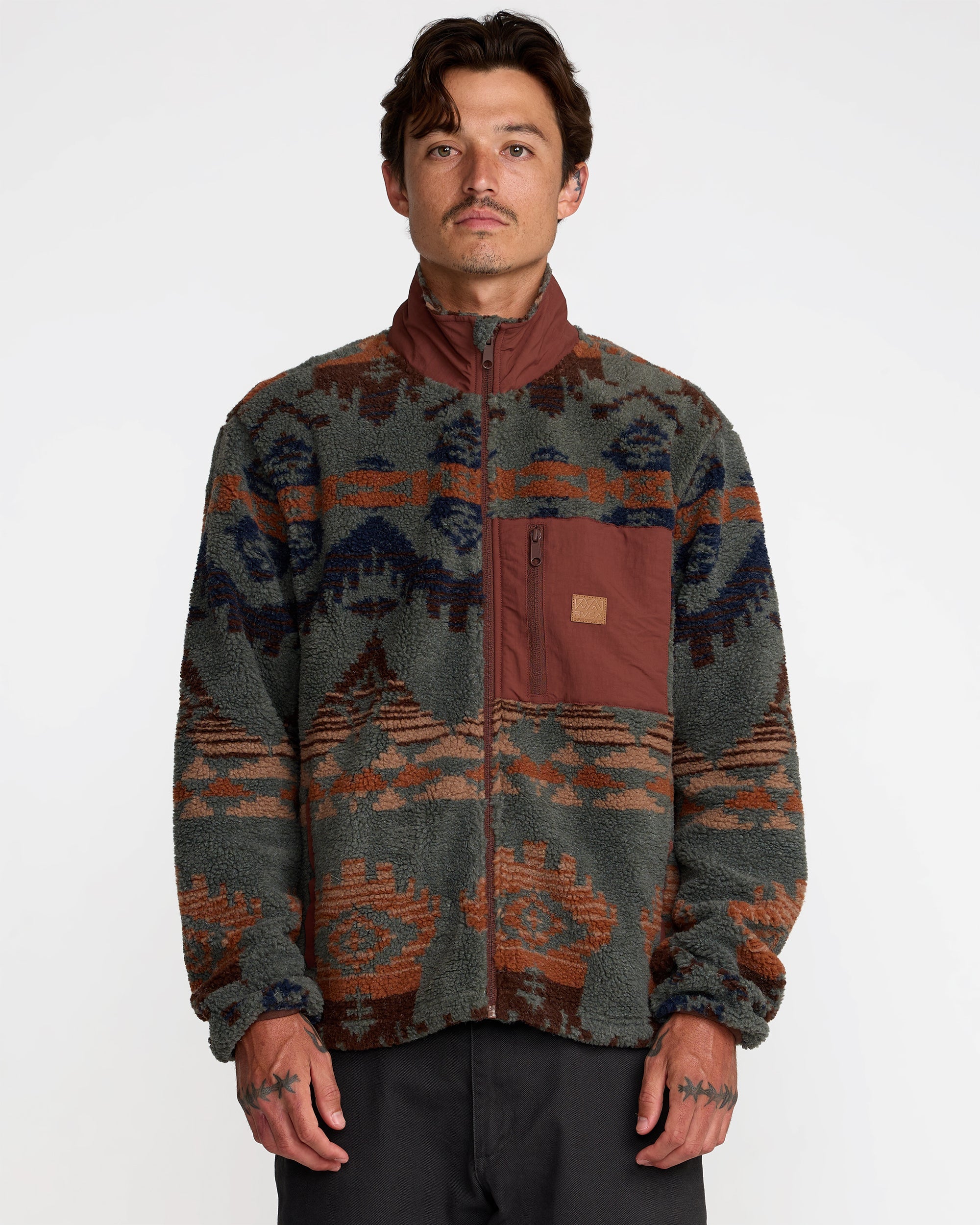 Jacumba Sherpa Zip - Multi