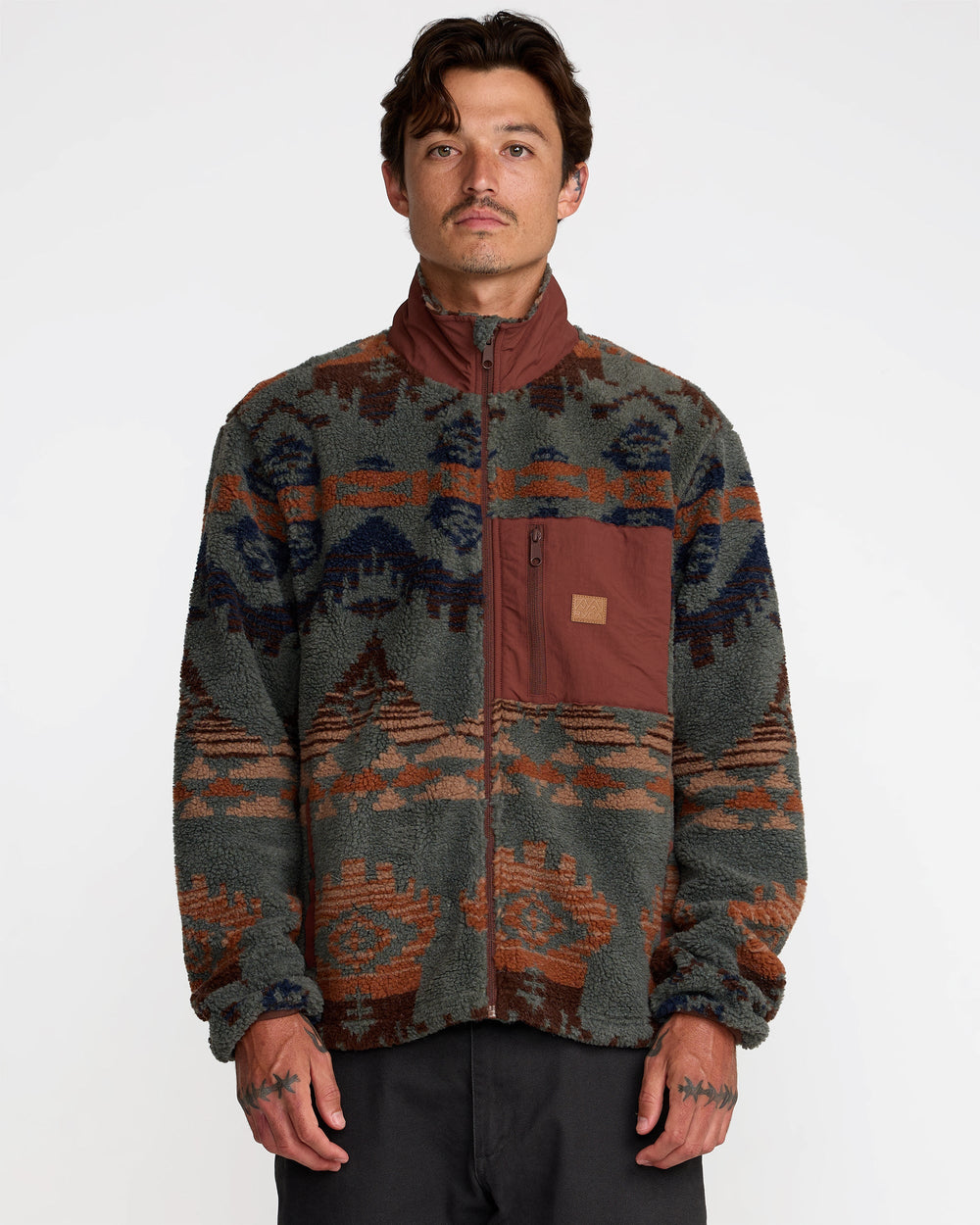 Jacumba Sherpa Zip - Multi