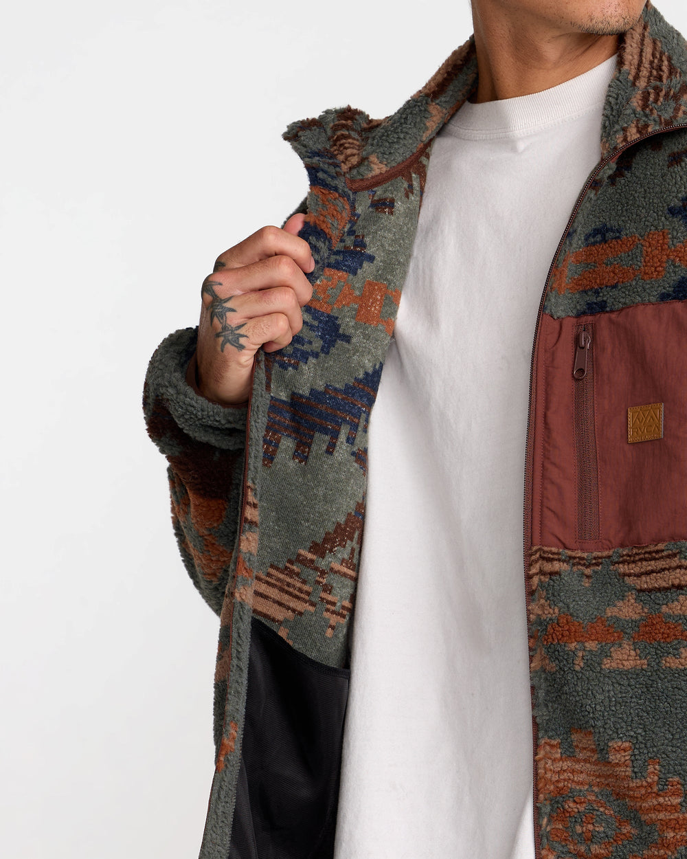Jacumba Sherpa Zip - Multi