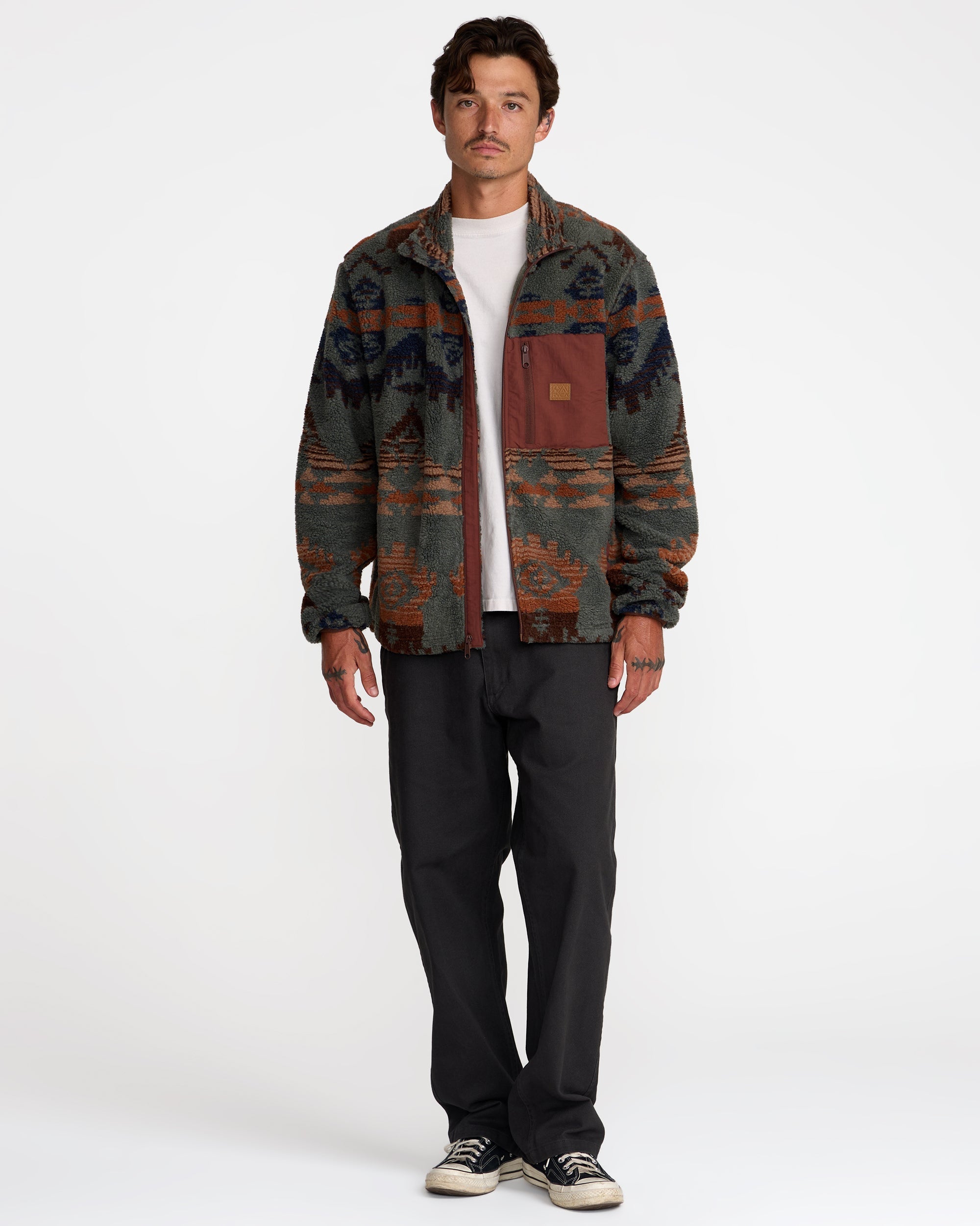 Jacumba Sherpa Zip - Multi